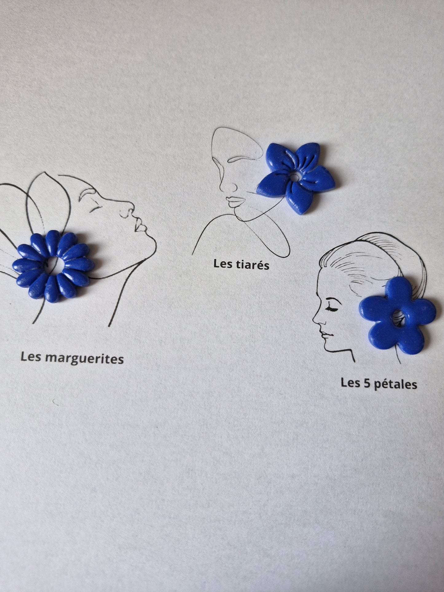 Les classiques " Bleu brillant "