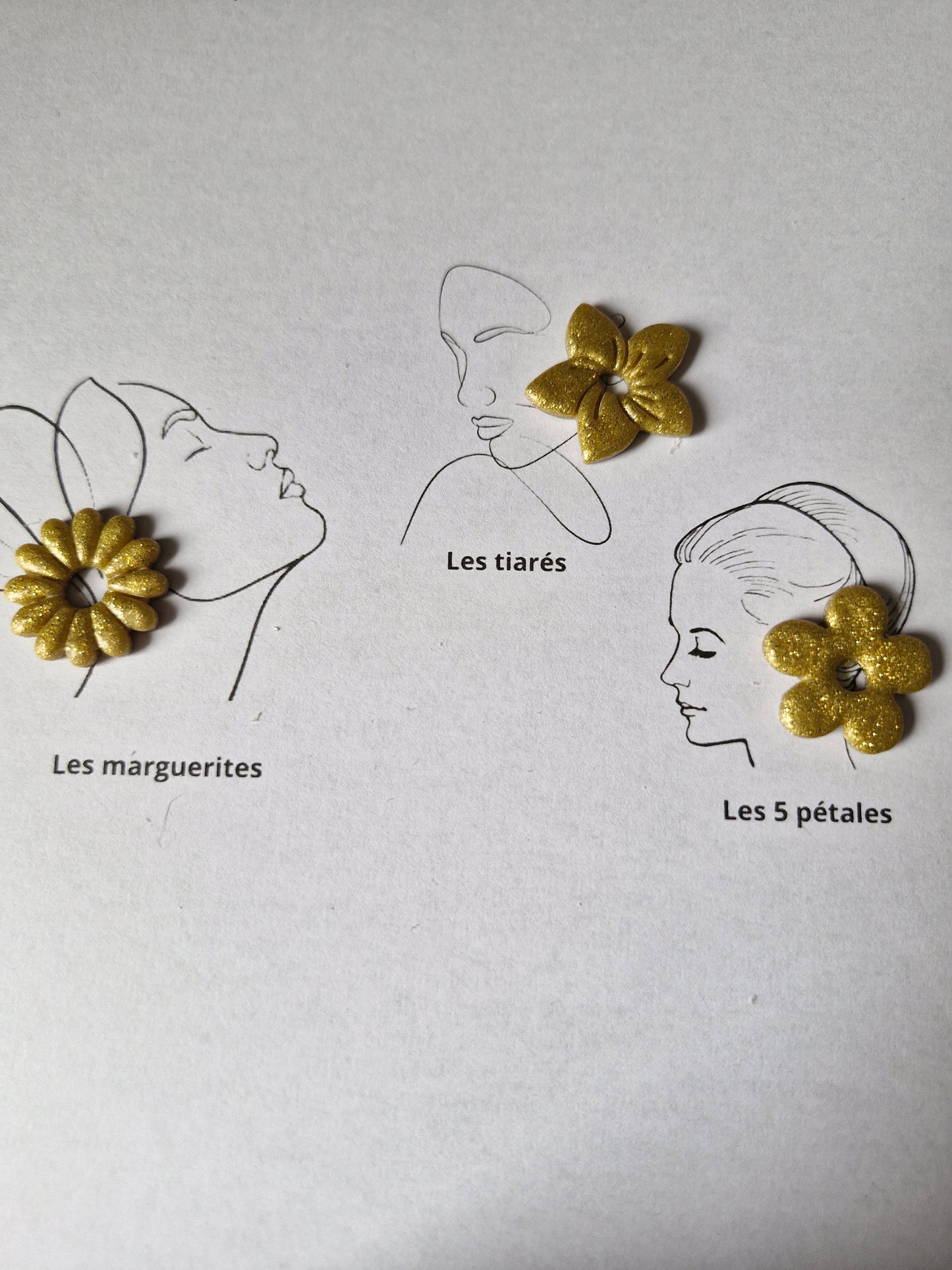 Les classiques " Or paillettes "