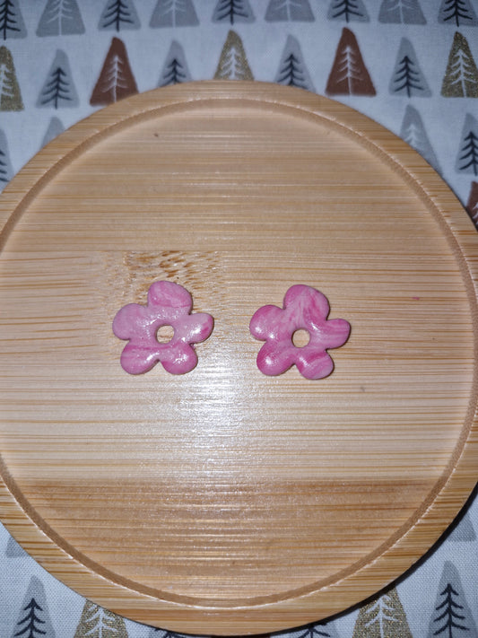 Pampilles rose et blanc