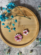 Duo Margueritte rayés rose et blanc