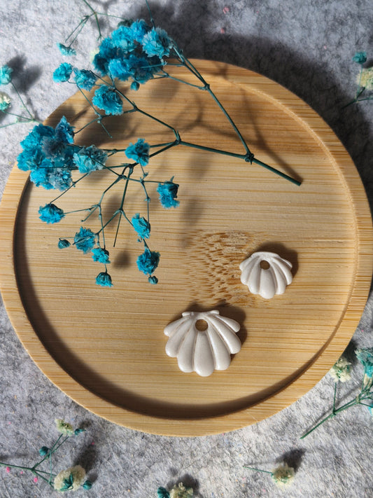 Duo coquillage blanc