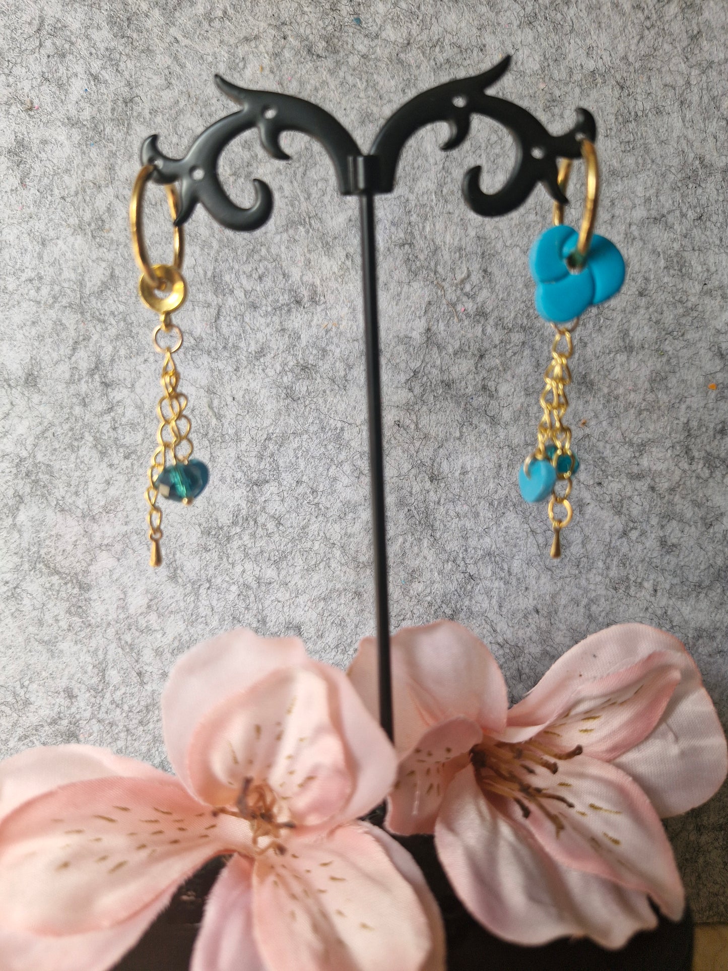 Pampilles et pendentifs turquoise