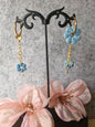 Pampilles et pendentifs bleu ciel