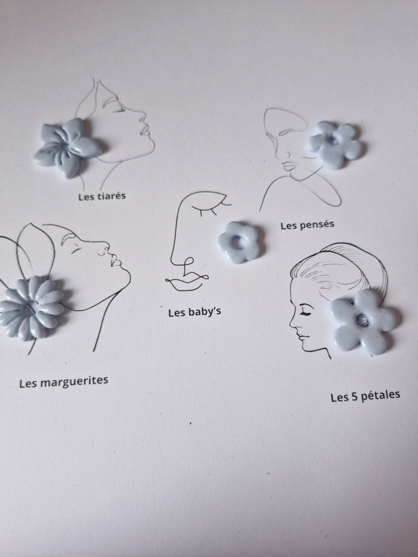 Les classiques " Bleu sérénité "