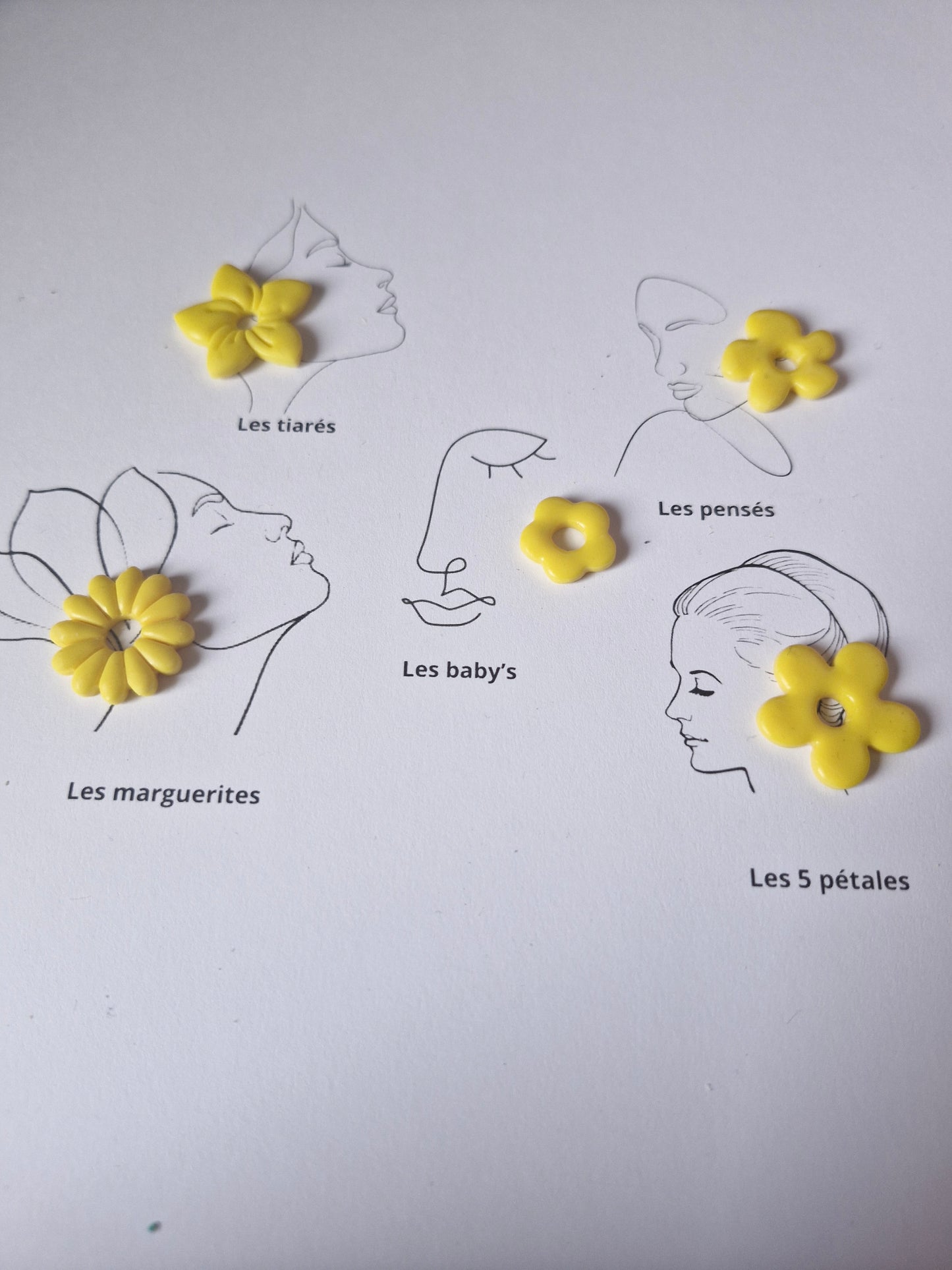Les classiques " Jaune citron "