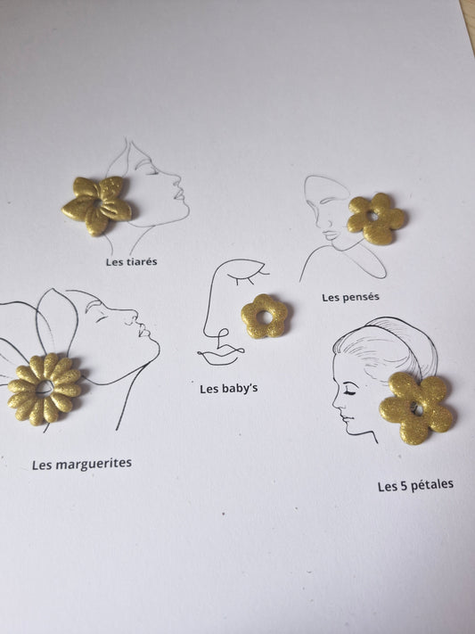 Les classiques " Or paillettes "