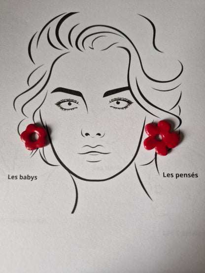 Les classiques " Rouge cerise "