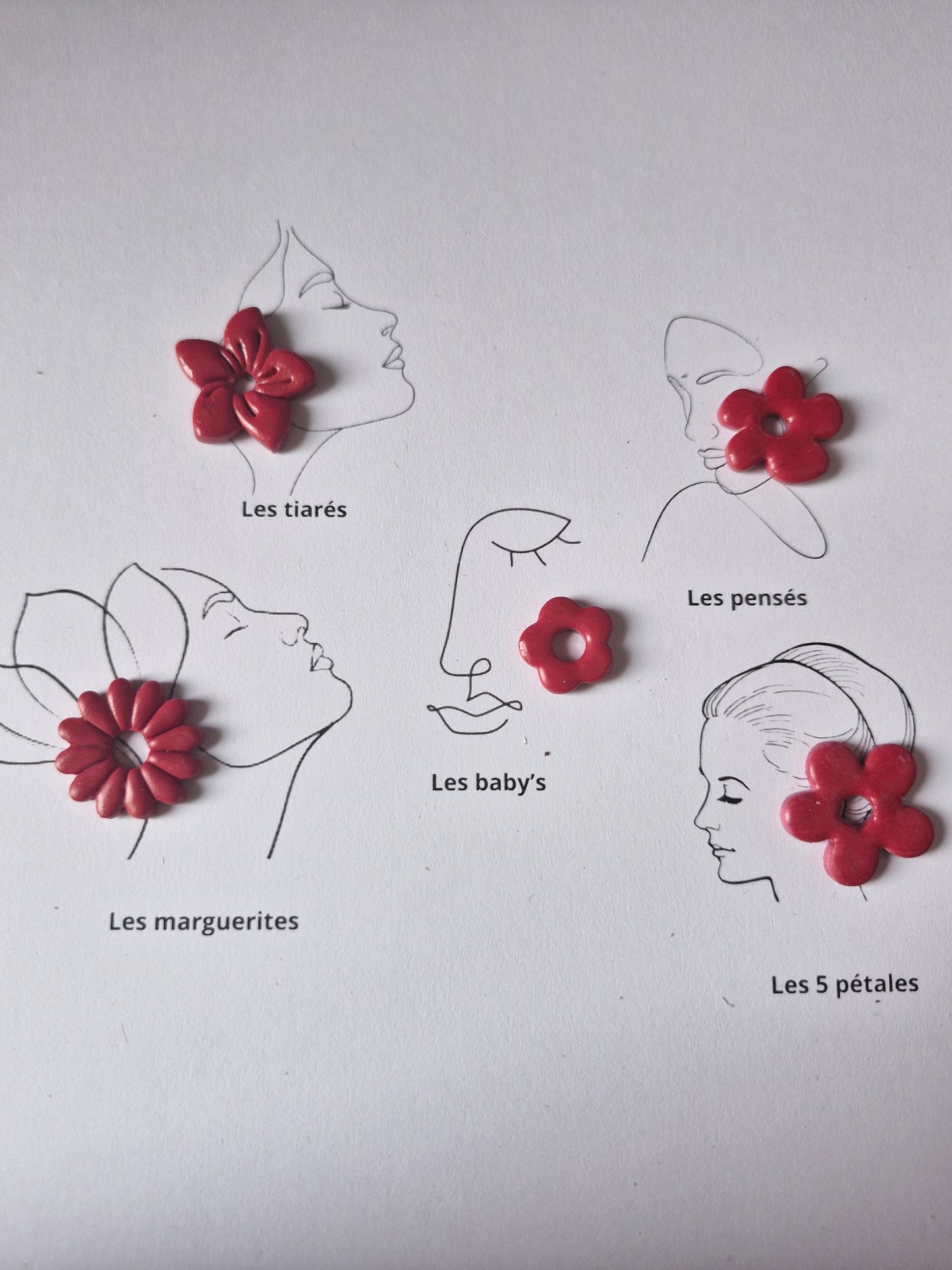 Les classiques " Rouge cerise "