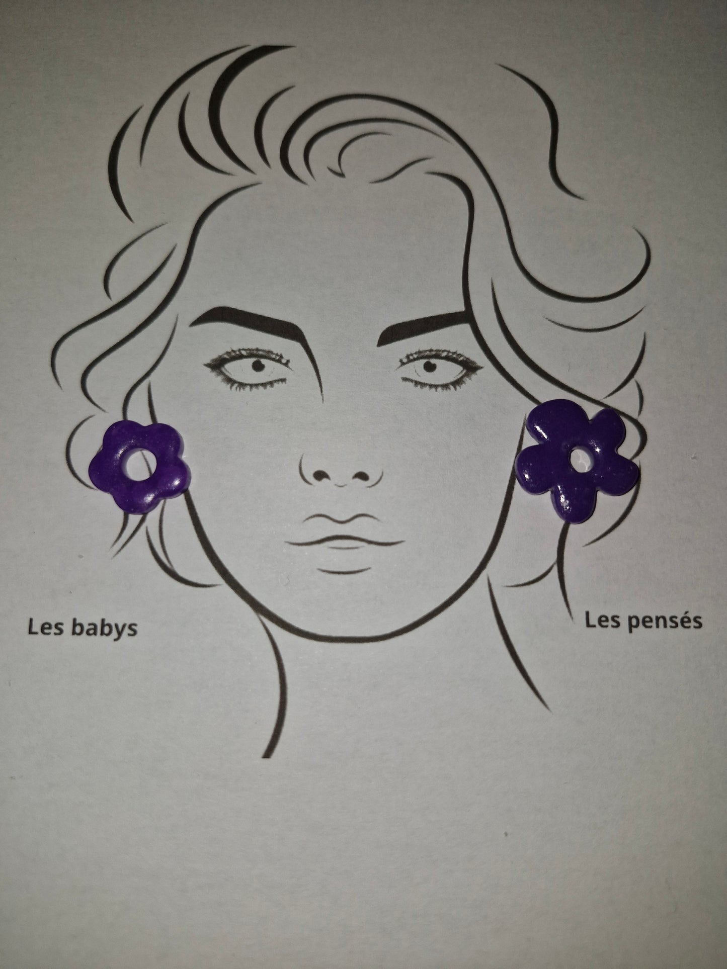 Les classiques " Violet prune "