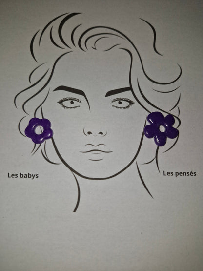 Les classiques " Violet prune "