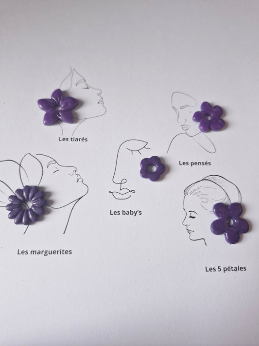 Les classiques " Violet prune "